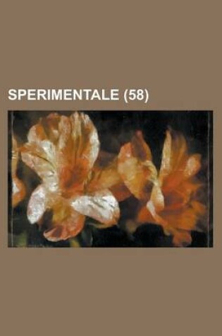 Cover of Sperimentale (58)