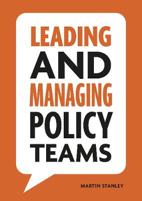 Book cover for Leading and Managing Policy Teams