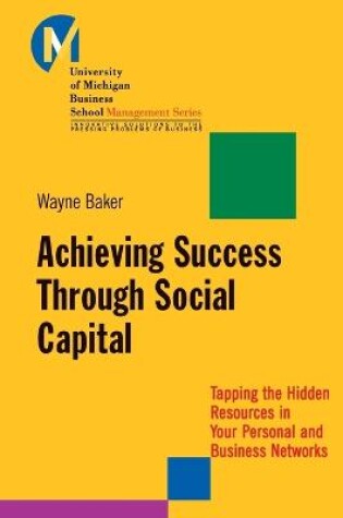 Cover of Achieving Success Through Social Capital