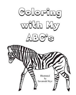 Book cover for Coloring with My ABC's