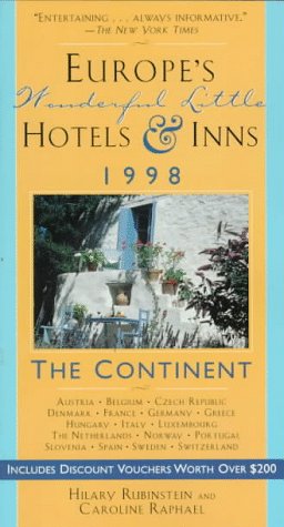 Book cover for Europe's Wonderful Little Hotels and Inns: the Continent