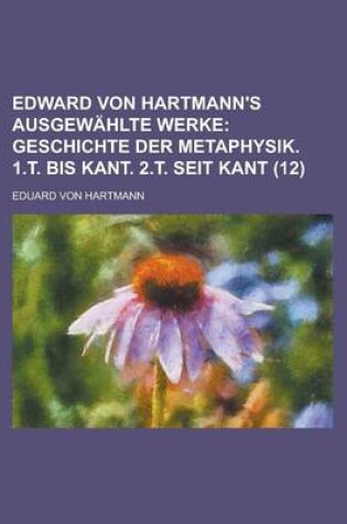 Cover of Edward Von Hartmann's Ausgewahlte Werke (12)