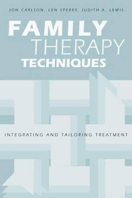 Book cover for Family Therapy Techniques