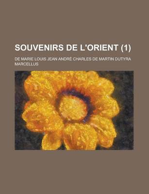 Book cover for Souvenirs de L'Orient (1)