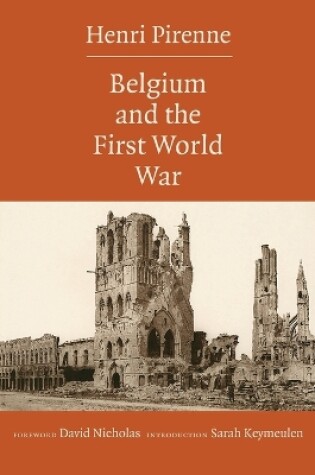 Cover of Belgium and the First World War