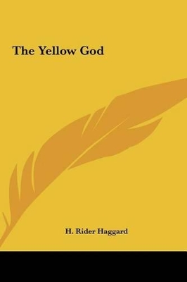 Book cover for The Yellow God the Yellow God
