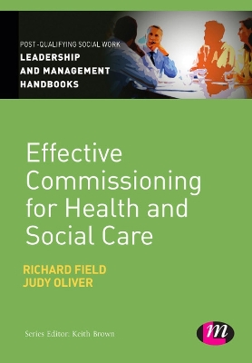 Book cover for Effective Commissioning in Health and Social Care