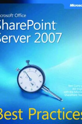 Cover of Microsoft Office SharePoint Server 2007 Best Practices