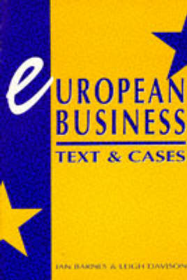 Book cover for European Business