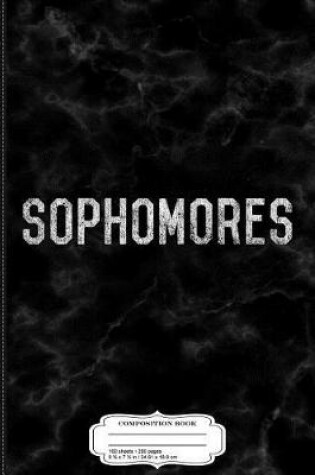 Cover of Vintage Sophomores Composition Notebook