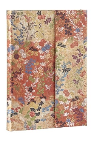 Cover of Kara-ori (Japanese Kimono) Midi Hardback Address Book (Wrap Closure)