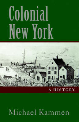 Book cover for Colonial New York