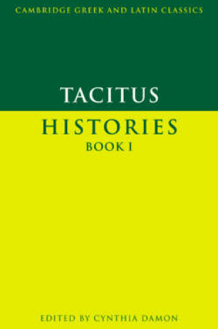 Cover of Tacitus: Histories Book I