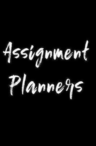 Cover of Assignment Planners