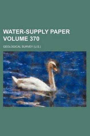 Cover of Water-Supply Paper Volume 370