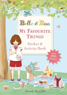 Cover of Belle & Boo: My Favourite Things: A Sticker and Activity Book