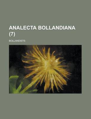 Book cover for Analecta Bollandiana (7 )