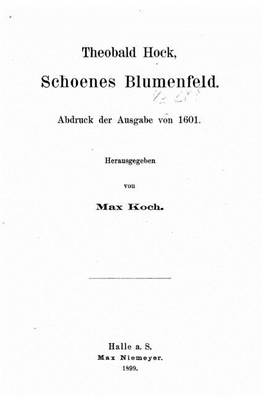 Book cover for Theobald Hock, Schoenes Bluemenfeld