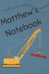 Book cover for Matthew's Notebook