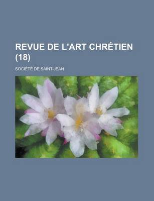 Book cover for Revue de L'Art Chretien (18 )