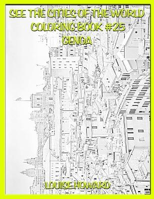 Cover of See the Cities of the World Coloring Book #25 Genoa
