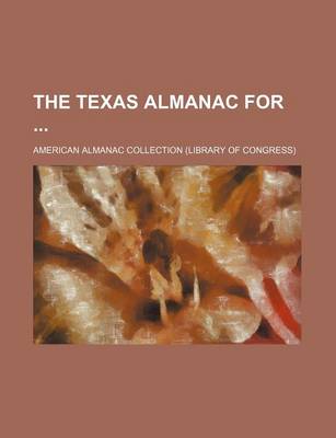 Book cover for The Texas Almanac for