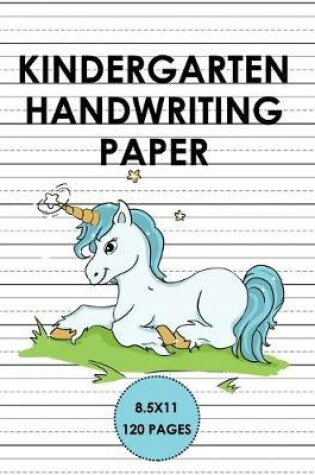 Cover of Kindergarten Handwriting Paper