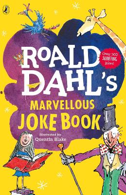 Book cover for Roald Dahl's Marvellous Joke Book