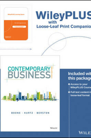 Cover of Contemporary Business, 17e Wileyplus Learning Space Registration Card + Loose-Leaf Print Companion