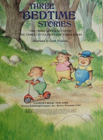 Book cover for Three Bedtime Stories/Big Stor