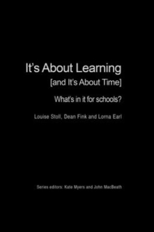 Cover of It's About Learning (and It's About Time)