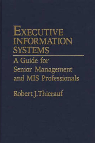 Cover of Executive Information Systems