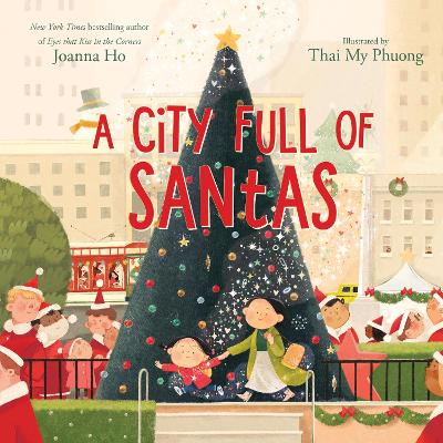 Book cover for A City Full of Santas