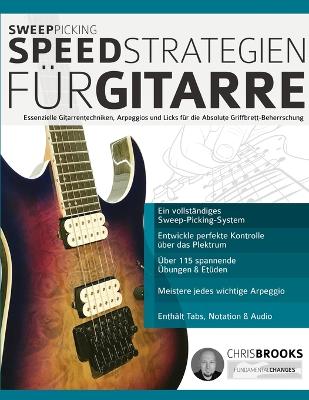 Book cover for Sweep-Picking-Speed-Strategien für Gitarre