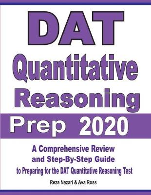 Book cover for DAT Quantitative Reasoning Prep 2020