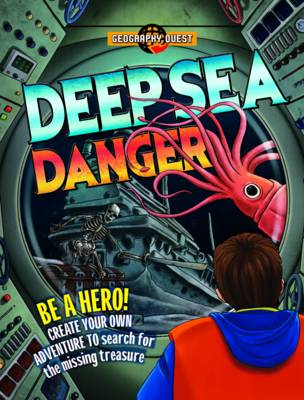 Book cover for Geography Quest: Deep Sea Danger