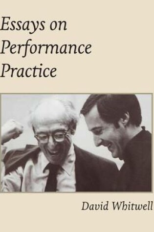 Cover of Essays on Performance Practice