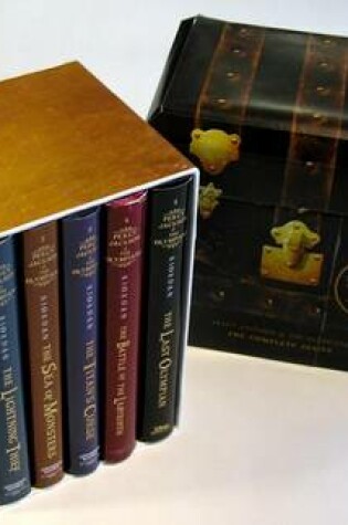 Cover of Percy Jackson and the Olympians Hardcover Boxed Set