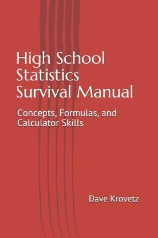 Cover of High School Statistics Survival Manual