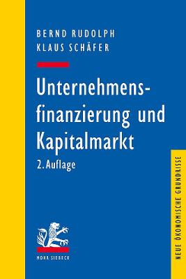 Book cover for Unternehmensfinanzierung und Kapitalmarkt