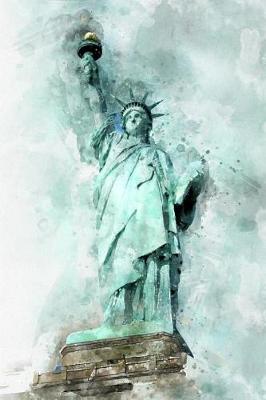 Book cover for Statue of Liberty in New York Watercolor Journal