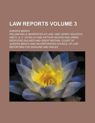 Book cover for Law Reports; Queen's Bench Volume 3