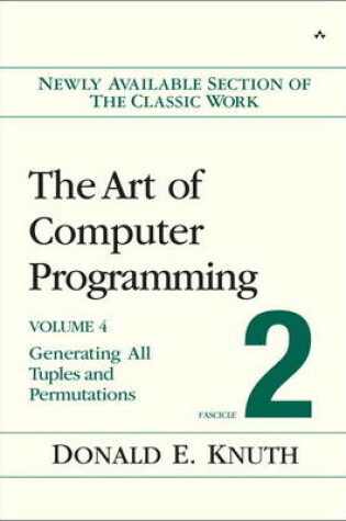 Cover of Art of Computer Programming, Volume 4, Fascicle 2, The