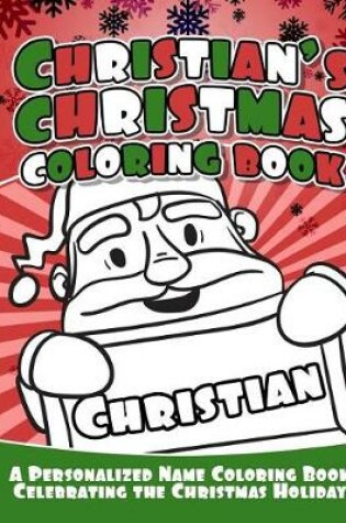 Cover of Christian's Christmas Coloring Book