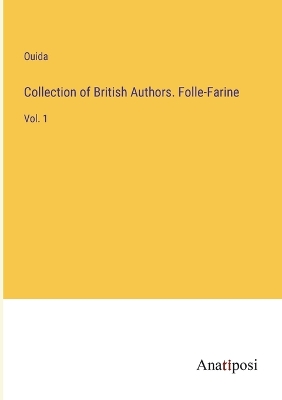 Book cover for Collection of British Authors. Folle-Farine