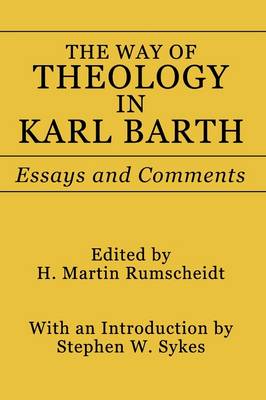Book cover for Way of Theology in Karl Barth