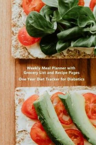 Cover of Weekly Meal Planner with Grocery List and Recipe Pages