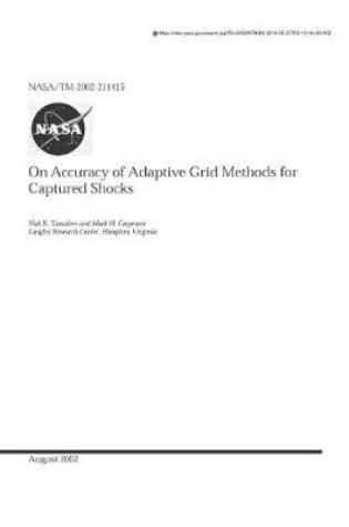 Cover of On Accuracy of Adaptive Grid Methods for Captured Shocks