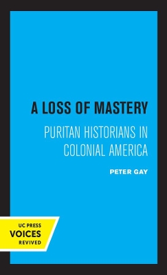 Cover of A Loss of Mastery