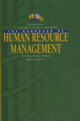 Cover of IEBM Handbook of Human Resource Management